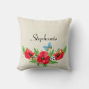 Search for red poppy cushions Poppies