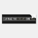 Search for dreams bumper stickers Come