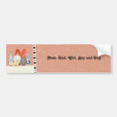 Search for mum and dad bumper stickers Dog