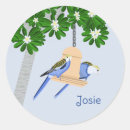 Search for cute parrot stickers Tropical