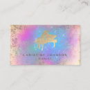 Search for clouds business cards Gold foil