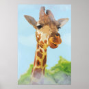 Search for funny wildlife posters Watercolor