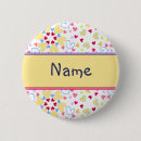 Search for heart design badges Illustration