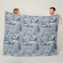 Search for toile blankets Pattern