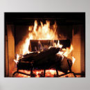 Search for log in fireplace posters Heat