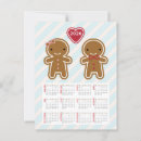 Search for cute kawaii cookie postcards Gingerbread