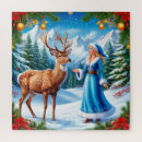 Search for snow scene puzzles Festive