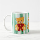 Search for christmas teddy bear mugs Green