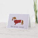 Search for sausage dog christmas cards Wiener
