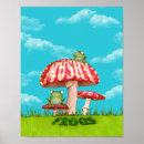 Search for frog illustration posters Green