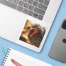 Search for scary dinosaur stickers Monster