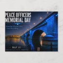 Search for police memorial cards Thin blue line