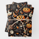 Search for spooky ghost wrapping paper Skulls
