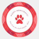 Search for red paw stickers Dog