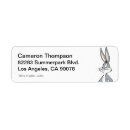 Search for return address labels Bugs bunny
