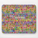 Search for multi colored mouse mats Pattern