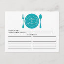 Search for kitchen recipes postcards Bridal shower