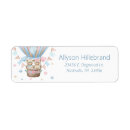 Search for twin boy and girl return address labels For her