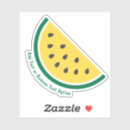 Search for cut watermelon stickers Food