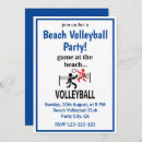 Search for volleyball invitations Summer