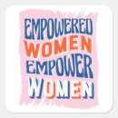 Search for empowered stickers International womens day