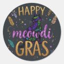 Search for street cat stickers King cake