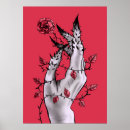 Search for gothic rose art Horror