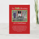 Search for irish blessing christmas cards Green