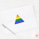 Search for triangles stickers Rainbow
