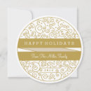 Search for unique new years cards Gold