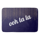 Search for navy blue gold bath mats Simple