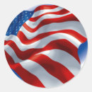 Search for flag waving stickers Usa