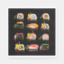 Search for sushi napkins Japan