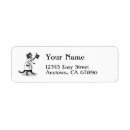 Search for cat return address labels Vintage