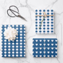 Search for blue heart wrapping paper Love hearts