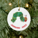 Search for caterpillar christmas tree decorations Classic eric carle style