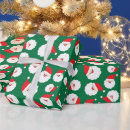 Search for classic santa wrapping paper Jolly