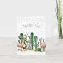 Search for llama thank you cards Alpaca