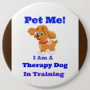 Search for dog training badges Therapy