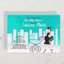 Search for city baby shower invitations Pink