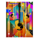 Search for abstract guitar art Modern
