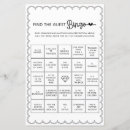 Search for bridal bingo Find the guest bingo