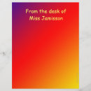 Search for teacher stationery paper Letterhead