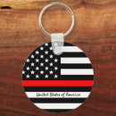 Search for fire service key rings Thin red line
