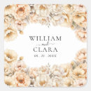 Search for pastel floral wedding stickers Watercolor