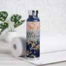 Search for pink marble water bottles Glitter