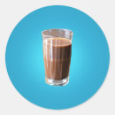 Search for milk chocolate stickers Glass of milk