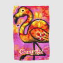 Search for flamingo golf towels Abstract