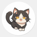 Search for chibi cat stickers Kawaii