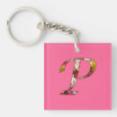 Search for monogram p key rings Flowers